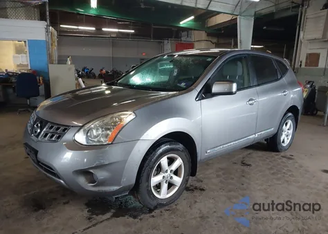 2013 Nissan Rogue S z USA, uszkodzony, nr VIN JN8AS5MV6DW649763